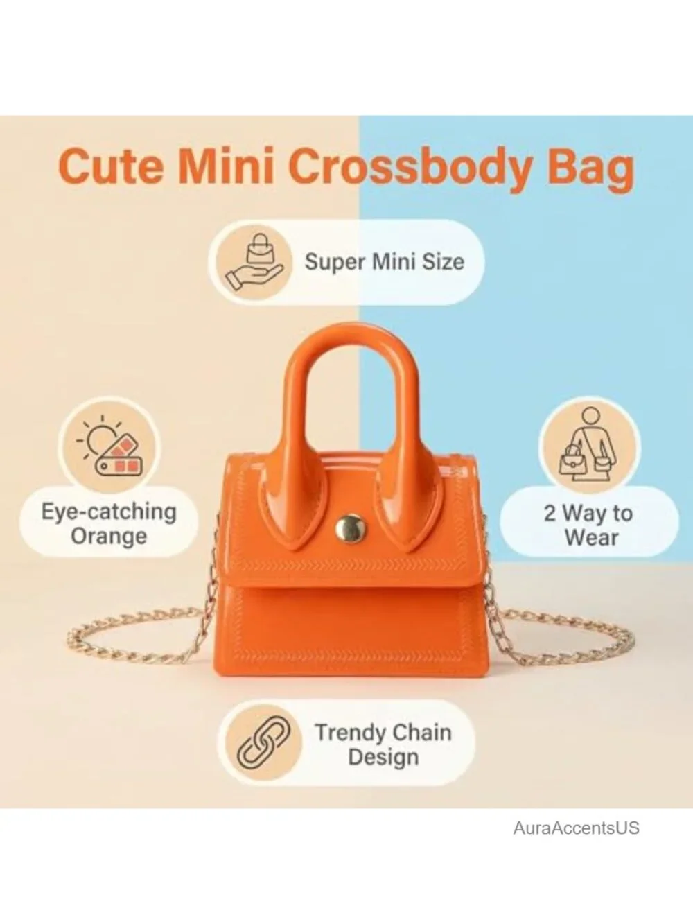 Kids Mini Crossbody Purse Messenger Bag Shoulder Handbag Girl
